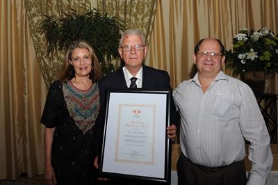 UJ honours professor from George
